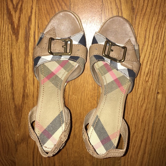 Burberry Nova Check Espadrille Sandals 👡 🇮🇹 - Picture 3 of 8